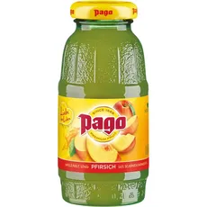 Pago Pfirsichnektar 200ml Einweg - 24er Vorteilspack von Pago