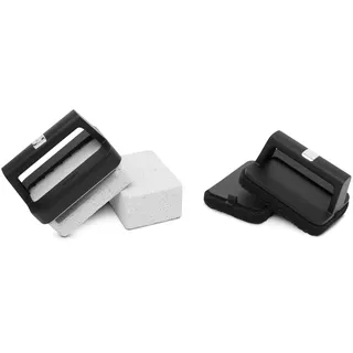 Weber 3400022 6pc Griddle Cleaning Kit, Black | Weber® Griffige Griffe für flache Grillplatten, Fettentfernung und Wartung des Grills im Freien – Grillzubehör-Set