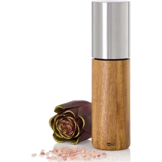 AdHoc MP822 Salzmühle oder Pfeffermühle Ikon 22cm, Akazienholz | Edelstahl