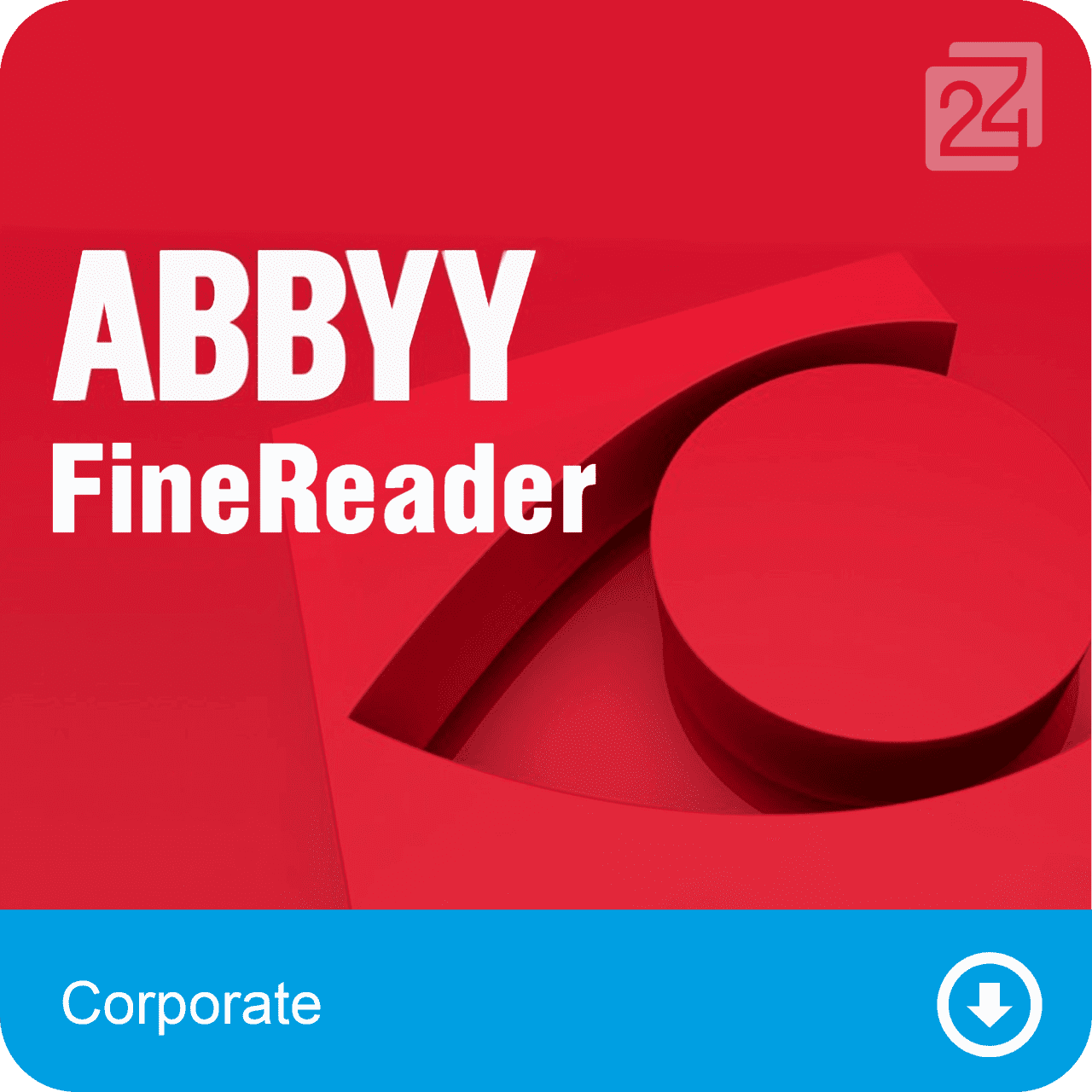 Bild von ABBYY FineReader Corporate Edition, 3 Lizenz(en) Optische Zeichenerkennung (OCR)