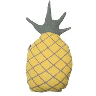 David Fussenegger Kissen gefüllt Silvretta 'Ananas' 32 x 70 cm Hellgelb