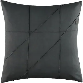 Schöner Wohnen Pleat Dekokissen 40 x 40 cm Grau