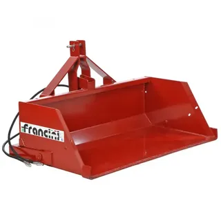 Francini PR 200 - Heckschaufel mit hydraulischem Umkippen ab 200 cm - Tragfähigkeit 700 kg