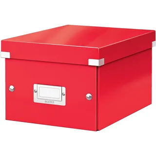 Aufbewahrungsbox Click & Store A5 22 x 16 cm 1-tlg. rot