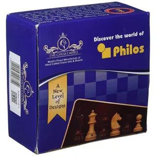 Philos 21871 - Chessmen Artus, King 's Höhe, Schachfiguren Artus, Größe des Königs 90 mm