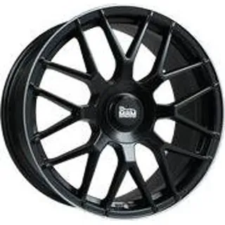 MAM GT1 8,5 x 19 5 x 100 ET45 Matt Schwarz Lip Polish