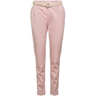 ESPRIT Damen Hose 032ee1b350, 690/Light Pink, 32W / 30L