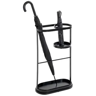 Haku-Möbel Haku Schirmständer oval 60 x 0 x 0 schwarz