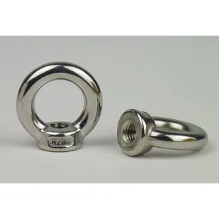 Ringmuttern, gegossen Edelstahl A2 M 27