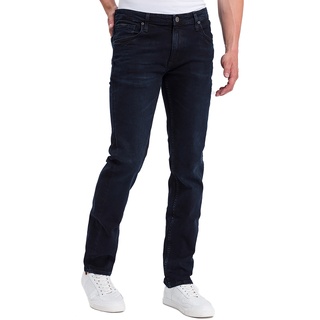 CROSS JEANS ® Cross Jeans Damien Slim Jeans in Blue Black Waschung-W42 / L34