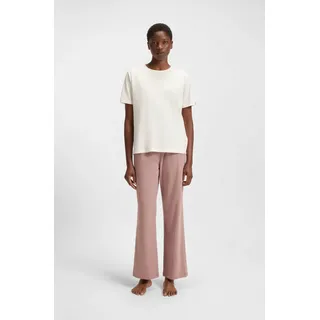 BOSS Schlafanzug »CI Short Set« 2 tlg. zweifarbig, Rundhals, braun