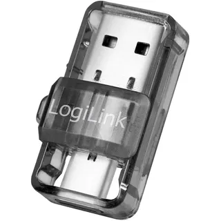 Logilink BT0054 - Bluetooth 5.0 Adapter, USB 3.2, USB-A und USB-C, Transparent, Mini