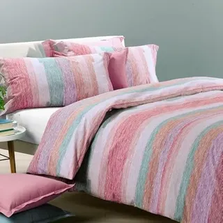 Caleffi Bettwäsche Set 4teilig aus 100% Baumwolle – Weiches und Elegantes Duvet Cover, Waschbar & Pflegeleicht Bettbezug, Bettwaren & Bettwäsche -