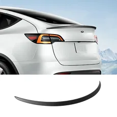 BASENOR Tesla Model Y Spoiler ABS Mattschwarzer Performance-Spoiler 2024 2023 2022 2021
