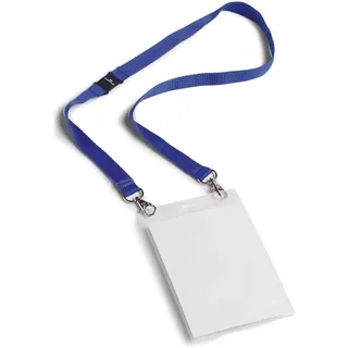 Durable EVENT Namensschilder mit Textilband 10,5 x 14,8 cm