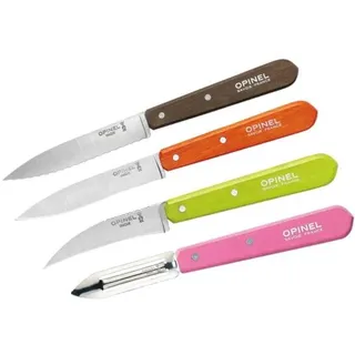 Opinel K?chenmesser Set Farbig Primavera 4-teilig