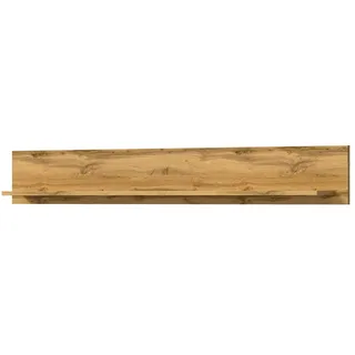 Die Möbelfundgrube Wandboard Jam 140 x 20 x 15 cm Eiche Wotan