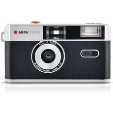AGFAPHOTO Reusable Photo Camera 35mm, Analogkamera, Schwarz