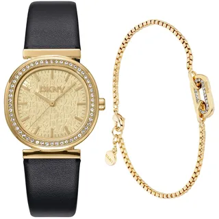 DKNY Evening Watch Set Leder 30 mm