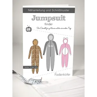 Fadenkäfer Papierschnittmuster Jumpsuit Kinder