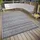 Teppich Wetterfest Modernes Boho Ethno Muster Wasserfest robuster Aussenteppich Flachgewebe für Garten Balkon Terrasse Wohnzimmer Beige 115x170cm