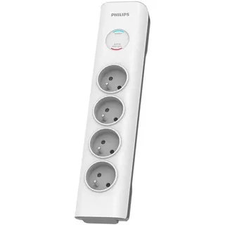 Philips Steckdosenleiste 2 m Weiß 4 St.