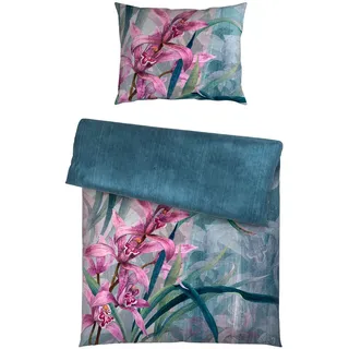 Esposa Wendebettwäsche , Multicolor , Textil , Abstraktes , 140x200 cm , pflegeleicht, atmungsaktiv, schadstoffgeprüft , Heimtextilien, Bettwäsche & Leintücher, Bettwäsche, Wendebettwäsche