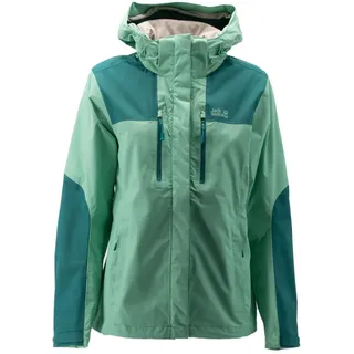 Jack Wolfskin Jasper Hardshell 3in1 System Outdoor Texapore Jacke, Pacific Green, S