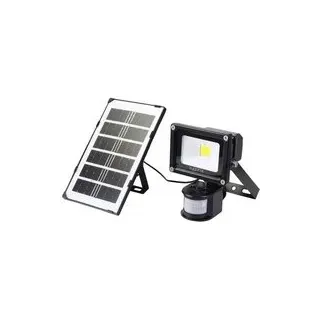Sygonix SY-5461108 Solar-Spot mit Bewegungsmelder 10 W Leuchtfarben: Neutralweiß