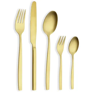 Echtwerk Positano 30-tlg. gold mattiert