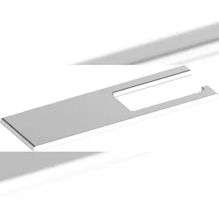 Keuco Edition 400 Toilettenpapierhalter, mit Ablage, starr, Aluminium-silber-eloxiert, 11573170000