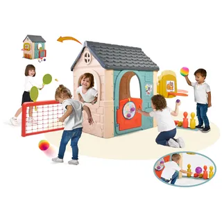 Feber Spielhaus Casual Activity 6 in 1 Bunt