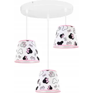 Loft Deckenhängelampe Für Kinder, Led-Lampenschirm - Weiß, Rosa