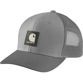 CARHARTT Logo-Patch Kappe grau Einheitsgröße