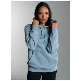 TRIGEMA Kapuzensweatshirt »TRIGEMA Hoodie aus Sweatqualität«, blau