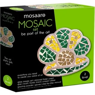 Mosaaro Mosaik Bastelset Eule - Kreatives Glas-Mosaik DIY Set