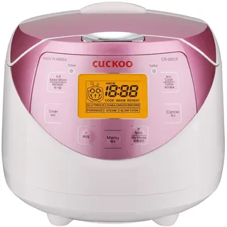 Cuckoo Dampfgarer + Reiskocher Pink 1,1 l