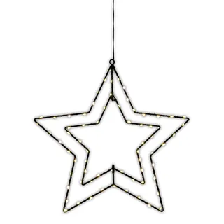 Weihnachtsstern beleuchtet für außen LED Weihnachtsbeleuchtung Stern 5257026 - Weiß