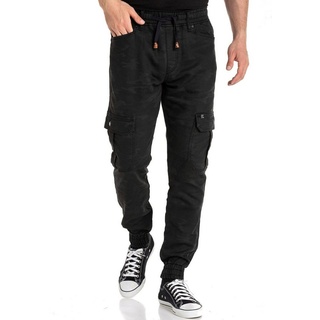 Cipo & Baxx Jogg Pants »JEANS Jogger«, schwarz