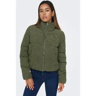 ONLY Cordjacke »ONLNEWDOLLY CORDUROY PUFFER OTW NOOS«, grün