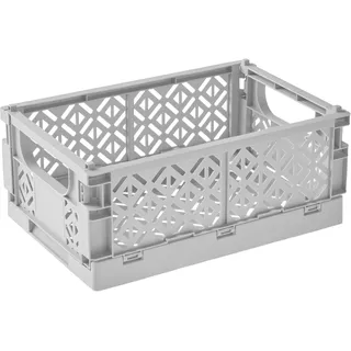 KEEEPER Faltbare Dekobox 9,63 l 1-tlg. grau