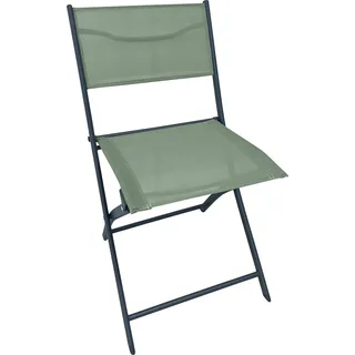 Klappstuhl Toconao Stahl Anthrazit-Grün