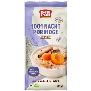 Rosengarten 1001 Nacht Porridge ungesüßt bio