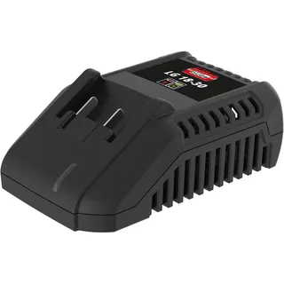 Güde LG 18-30 (18V E3 Akkusystem-Gruppe, 3,0 A Ausgangsstrom, Aufnahmeleistung 80 W, Schutzklasse II), Schwarz