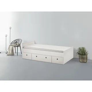 Arthur Berndt Stauraumbett Bente 1 97 x 70 x 204 cm Melamin weiß