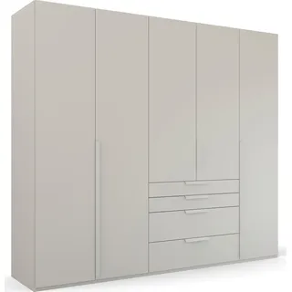 ORANGE Kleiderschrank Purisma 251 x 223 cm Dekor Seidengrau
