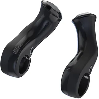 Sqlab 402/410 2311 Innerbarends Combo, City-Comfort & Trekking Bar Ends, Schwarz
