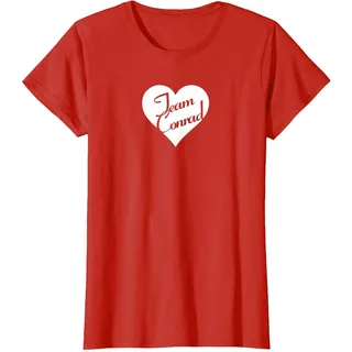 Der Sommer, in dem ich hübsch wurde - Team Conrad Heart T-Shirt, Damen, Rot, M