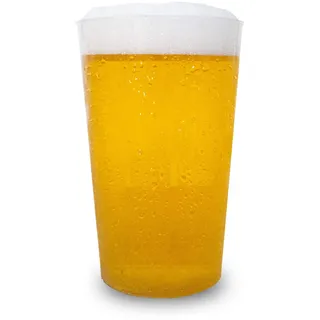 Silverkitchen Plastikbecher 0,5 l Transparent 30 St.