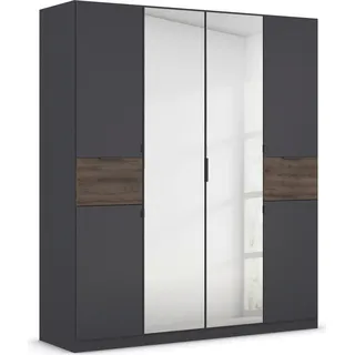 Rauch Drehtürenschrank Ticao 181 x 210 x 54 cm Grau